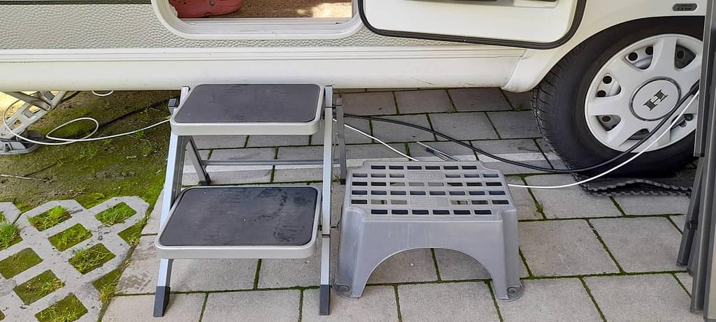 Trittstufen Wohnwagen